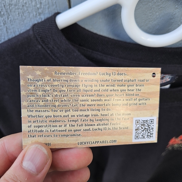 NWT Vintage Lucky Thirteen Old Speed T-Shirt - Picture 7 of 7